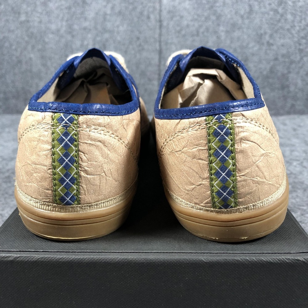 Civic Duty Shoes Women's Size 8 Paper‎ Bag Navy Blue CDL103 Tyvek Upper Casual - Picture 7 of 11